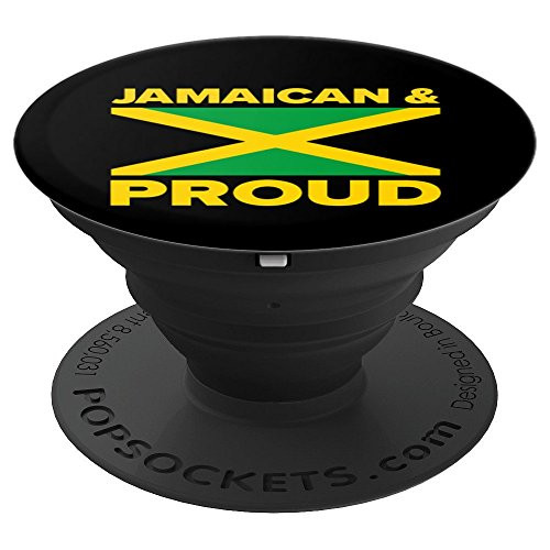 Proud Jamaican Flag Jamaica Rasta PopSockets Grip and Stand for Phones and Tablets Proud Jamaican Flag Jamaica Rasta PopSockets Grip and Stand for Phones and Tablets