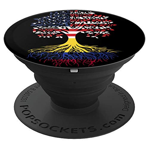 Colombian Roots American Grown Tree Colombia Flag Pop Gifts PopSockets Grip and Stand for Phones and Tablets Colombian Roots American Grown Tree Colombia Flag Pop Gifts PopSockets Grip and Stand for Phones and Tablets