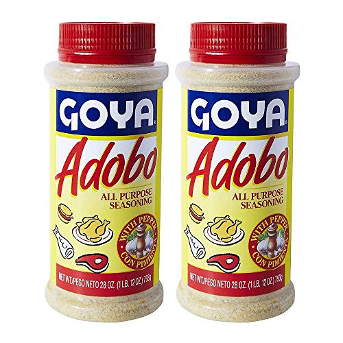 Goya Adobo with Pepper All Purpose Seasoning, 28.0 OZ (Pack of 2)