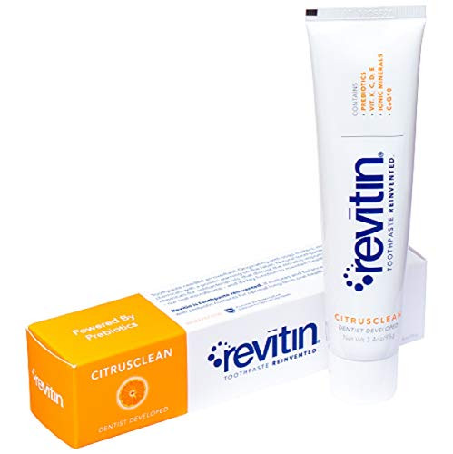 Revitin Natural Prebiotic Oral Care Toothpaste - 3.5oz - 1 tube 1pk