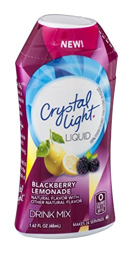 Crystal Light Liquid Drink Mix Blackberry Lemonade Flavor 1.62 Oz (Pack of 6)