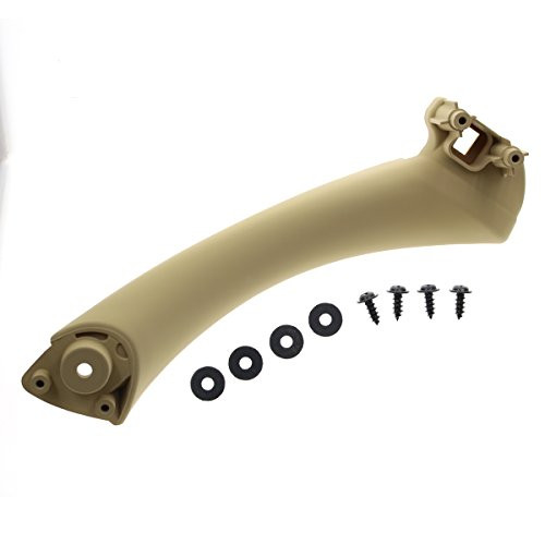 AUTOKAY Beige Right Inner Door Panel Handle Pull Trim Cover for BMW E90 3-Series Sedan 51417230854