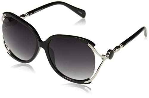 Southpole 1005SP Round Sunglasses, Black, 70 mm