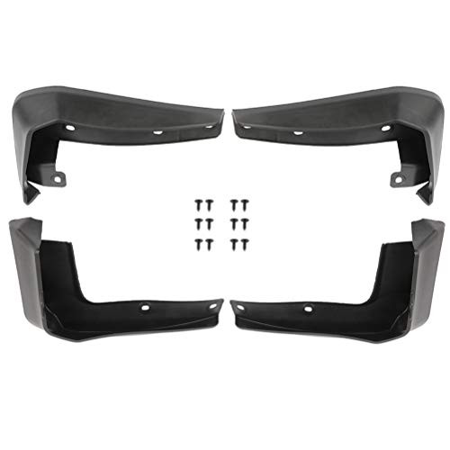 cciyu Qty(4) ABS Mud Flaps Custom Splash Guards Replacement Fit 2016-2017 2019 Honda Civic