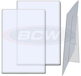 10 Photo / Post Card Frames 6 x 9 Topload Holder with Stand by BCW - 10 Count
