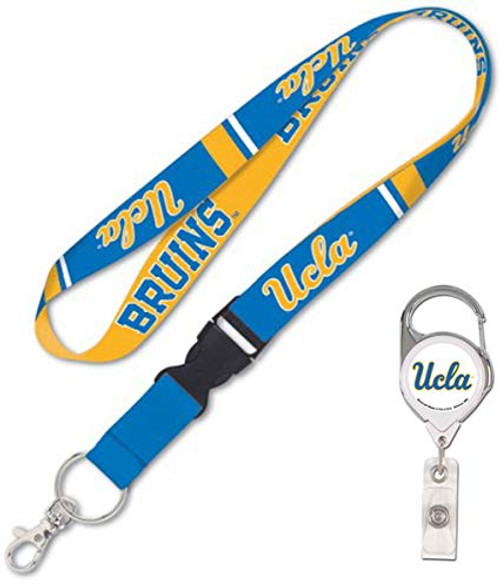 WinCraft Bundle 2 Items: UCLA Bruins 1 Lanyard and 1 Premium Badge Reel WinCraft Bundle 2 Items: UCLA Bruins 1 Lanyard and 1 Premium Badge Reel