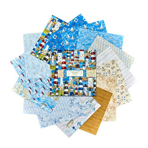 Wilmington Prints Wilmington Harbor Lights 10'' Karat Crystals 42 per Pack, Multi Each