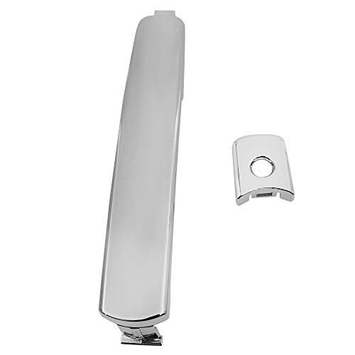 80640-CA012 80645-CA000 Exterior Door Handle Chrome Front Left Driver Side Replacement for Infiniti FX35 FX45 2003-2008 Ni -ssan Murano 2003-2007 Rogue 2008-2013