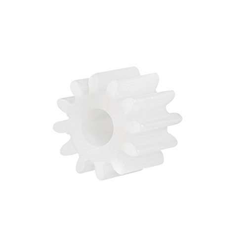 uxcell 50pcs Plastic Gears 12 Teeth Model 122.5A Reduction Gear Plastic Worm Gears for RC Car Robot Motor