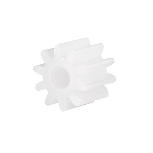 uxcell 30pcs Plastic Gears 9 Teeth Model 092A Reduction Gear Plastic Worm Gears for RC Car Robot Motor