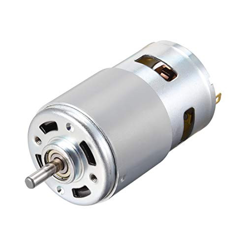 uxcell DC Motor 24V 8300RPM 0.2A Electric Motor Round Shaft for RC Boat Toys Model DIY Hobby