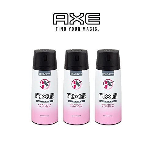 Axe Anarchy For Her Deodorant Spray 5 OZ (PACK OF 3)