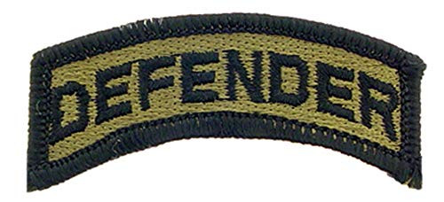 United States Army Defender Tab Patch, with Iron-On Adhesive
