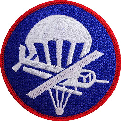 United States Army Paraglider Embroidered Patch, Circular Full Color Logo, with Iron-On Adhesive United States Army Paraglider Embroidered Patch, Circular Full Color Logo, with Iron-On Adhesive