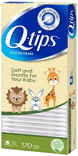Q-tips Cotton Swabs, Baby 170 ct, (Pack of 4)