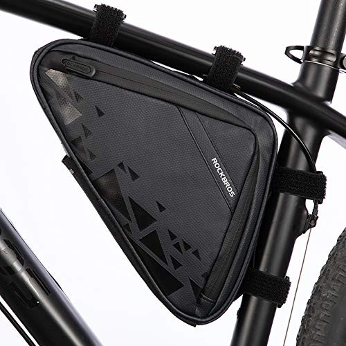 ROCKBROS Bicycle Frame Bag Bike Frame Triangle Bag Under Top Tube Bag Bike Storage Bag for Mountain Road Bike ROCKBROS Bicycle Frame Bag Bike Frame Triangle Bag Under Top Tube Bag Bike Storage Bag for Mountain Road Bike