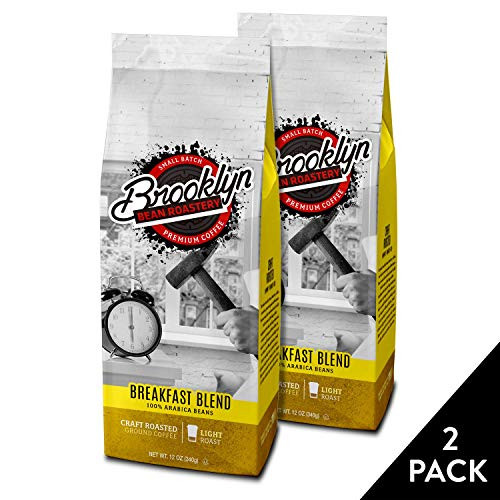 Brooklyn Beans Breakfast Blend 100% Arabica Ground Coffee, 12 Ounce Bag (Pack of 2) Brooklyn Beans Breakfast Blend 100% Arabica Ground Coffee, 12 Ounce Bag (Pack of 2)