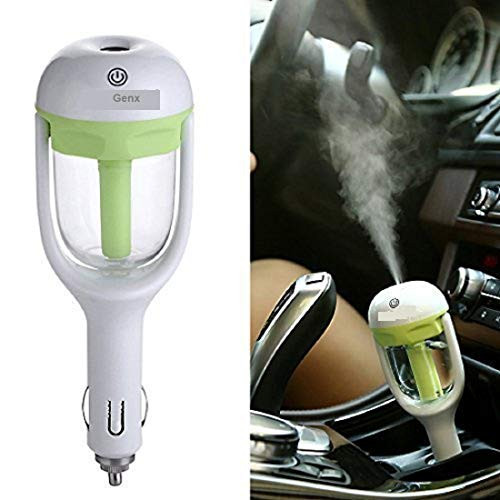 Genx USB Oil Diffuser for Car | Car Essential Oil Diffuser | Portable USB Aromatherapy Diffuser | Car Mist Humidifier | Air Freshener With 180 Degree Rotation | Car Air Humidifier USB Stick Diffuser