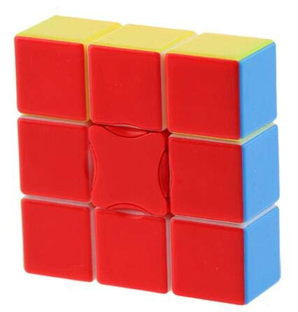 CuberSpeed YJ 1x3x3 Super Floppy Stickerless Magic Cube 3x3x1 Speed Cube