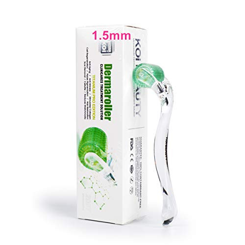 Koi Beauty Derma Roller Microneedling Roller Microdermabrasion Instrument Real Titanium Micro Needles