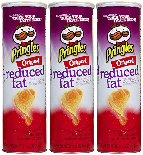 Pringles Chips - Reduced Fat Original - 5.32 oz - 3 pk