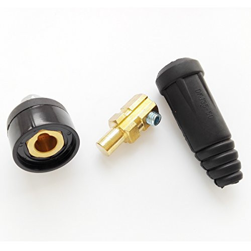 B.W.P 35-50 Cable Connector Male Plug and Panel Socket Qquick Fitting Euro Style 200-300A