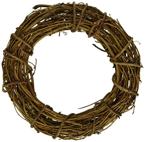 Darice Bulk Buy DIY Crafts Grapevine Wreath Natural 8 inches (6-Pack) GPV8