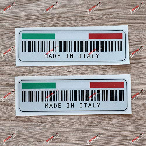 3S MOTORLINE 2X Reflective 6'' Wide Made in Italy Decal Sticker Car Vinyl Italian Flag Code Funny 3S MOTORLINE 2X Reflective 6'' Wide Made in Italy Decal Sticker Car Vinyl Italian Flag Code Funny