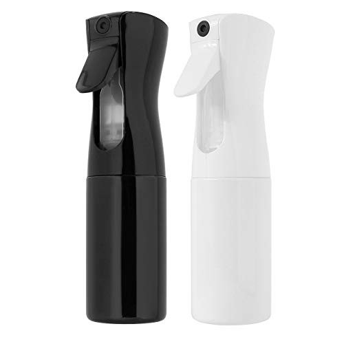 Faleto Hair Spray Bottle 150ML Ultra Fine Water Mist Spray Bottle Continuous Stylist Sprayers,2 Colors