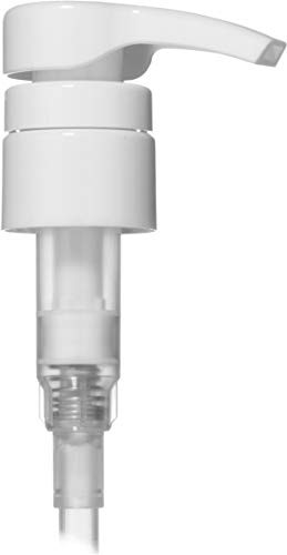 Bar5F N18S-W Dispensing Pump, Fits 1" Inch Bottle Necks, For 16 oz - 32 oz Containers, Shampoo, Conditioner, Lotion, etc, Pack of 1, White