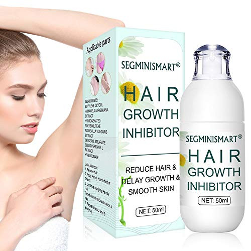 Hair Growth Inhibitor, Hair Inhibitor, Hair Removal Cream, Stop Hair Growth, Painless Hair Removal Inhibitor, for Face, Arm, Leg, Armpit, Permanent Hair Removal, 50ml Hair Growth Inhibitor, Hair Inhibitor, Hair Removal Cream, Stop Hair Growth, Painless Hair Removal Inhibitor, for Face, Arm, Leg, Armpit, Permanent Hair Removal, 50ml