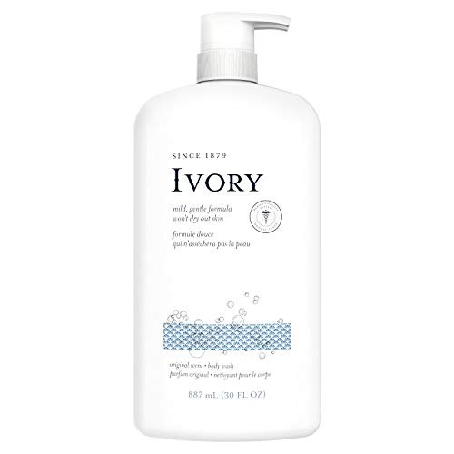 Ivory Body Wash Original Scent 30 oz, Pack of 4