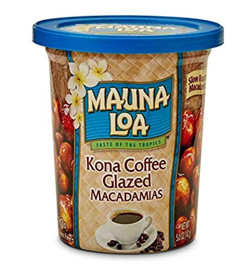 Mauna Loa Kona Coffee Glazed Macadamia Nuts Can, 5.5 oz, 2 pk Mauna Loa Kona Coffee Glazed Macadamia Nuts Can, 5.5 oz, 2 pk