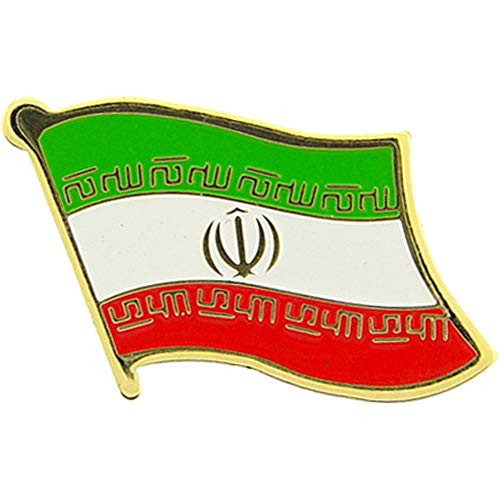 Iran Flag 1" Metal Lapel and Hat Pin