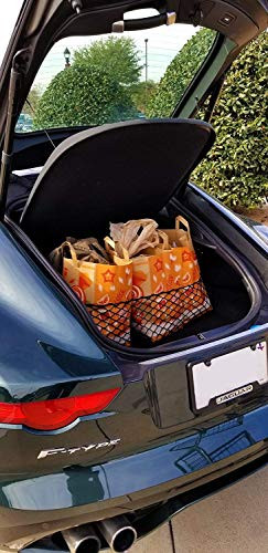 Envelope Style Trunk Cargo Net for Jaguar F-Type (Coupe ONLY) 2015 2016 2017 2018 2019 2020