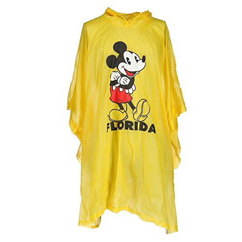 Disney Adult Hello Mickey Rain Poncho (Florida Namedrop)
