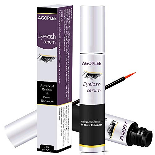 Eyelash Growth Serum - Natural Lash & Eyebrow Enhancer - for Extension, Thickness, Strength - 5ml