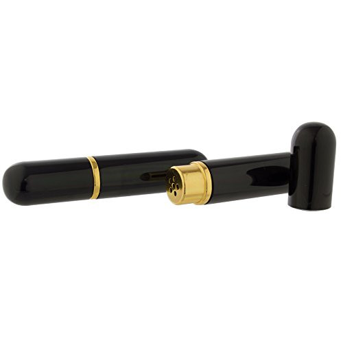 Aromatherapy Empty Blank Black Aluminum and Glass Nasal Inhaler Essential Oils, Natural Remedy for Sinus Relief, Allergies, Headaches, Cold, Flu and Congestion Aromatherapy Empty Blank Black Aluminum and Glass Nasal Inhaler Essential Oils, Natural Remedy for Sinus Relief, Allergies, Headaches, Cold, Flu and Congestion