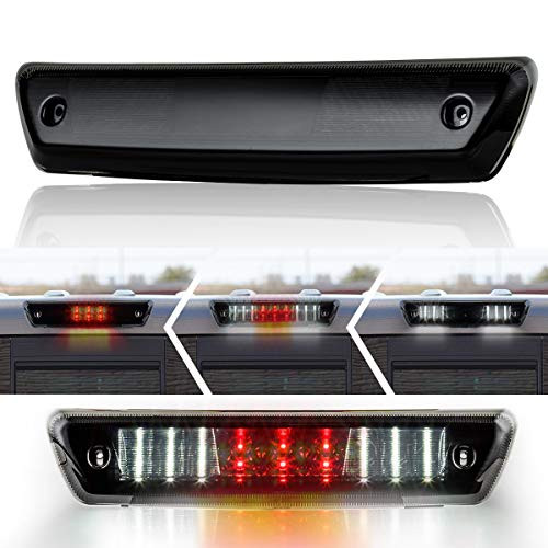 Third Brake Light/Reverse Light Smoked LED 3rd Brake Light for Ford F150 2009, 2010, 2011, 2012, 2013, 2014 Reverse Lamp High Mount Tail Light, Waterproof