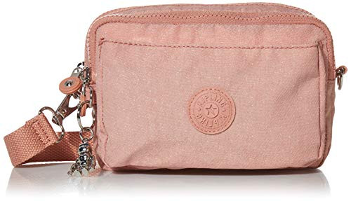 Kipling Women's Abanu Mini 2-in-1 Convertible Crossbody, galaxy twist Pink, One Size