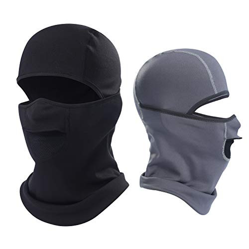 Ski Mask Balaclava-Cold Weather Face Mask Windproof Thicken Warmer Anti-Fog Outdoor Hood
