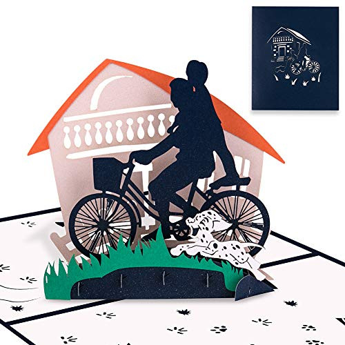 SICOHOME Fathers Day Pop Up Card,Bicycle Fathers Day Card,3D Pop Up Cards For Dad,Happy Father's Day Car SICOHOME Fathers Day Pop Up Card,Bicycle Fathers Day Card,3D Pop Up Cards For Dad,Happy Father's Day Car