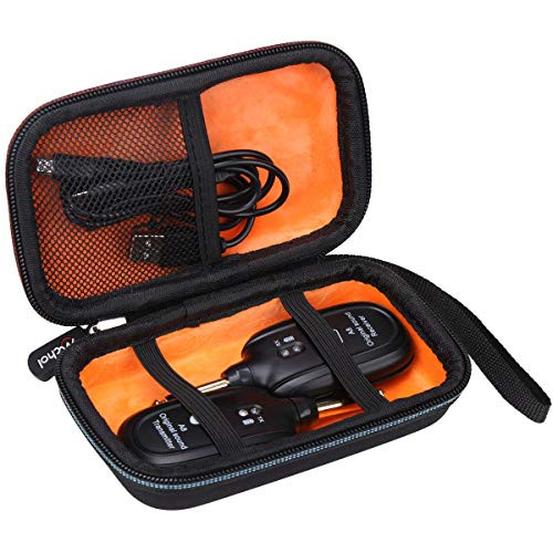 Mchoi Hard Portable Case Compatible with Getaria Guitar Wireless System Transmitter Receiver(Case Only)