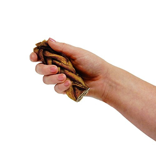 Pawstruck 4" Monster Braided Bully Stick for Dogs (8 Pieces in a Stick!) Natural Low-Odor Jumbo Dog Dental Treats, Best XL Thick Pizzle Chew Stix, 4 Inch Pawstruck 4" Monster Braided Bully Stick for Dogs (8 Pieces in a Stick!) Natural Low-Odor Jumbo Dog Dental Treats, Best XL Thick Pizzle Chew Stix, 4 Inch