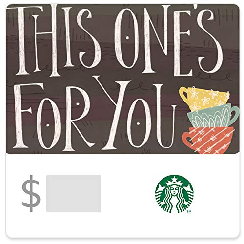 Starbucks Thank You Gift Card -Email Delivery