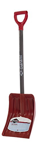 Garant NP091KD Nordic 9-Inch Poly Blade Car Shovel, Red