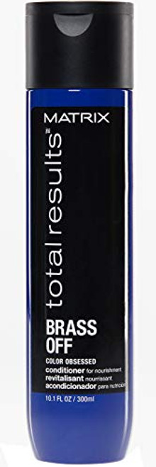 MATRIX Total Results Brass Off Nourishing Conditioner | Nourishes & Moisturizes Dry Hair | For Color Treated Hair | 10.1 Fl. Oz. MATRIX Total Results Brass Off Nourishing Conditioner | Nourishes & Moisturizes Dry Hair | For Color Treated Hair | 10.1 Fl. Oz.