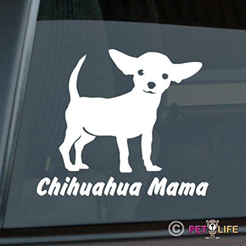 Chihuahua Mama Sticker Vinyl Auto Window Sticker