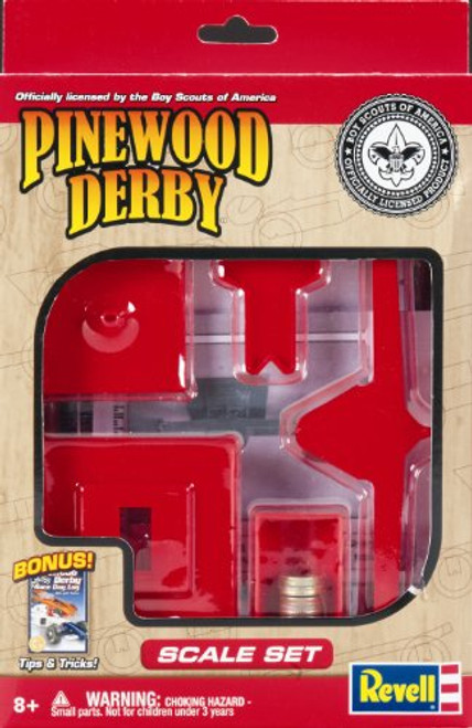 Revell Pinewood Derby Scale Set/Balancing Kit Revell Pinewood Derby Scale Set/Balancing Kit