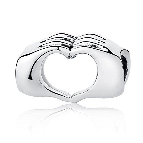 MallDou Jewelry Love Heart Bead Charm 